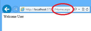 redirect to next page